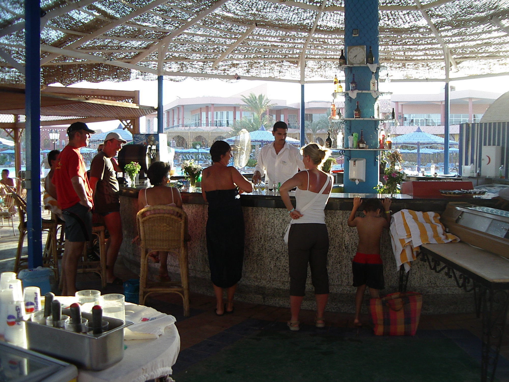 Oasis Marine Hotell Sangho Exteriör bild